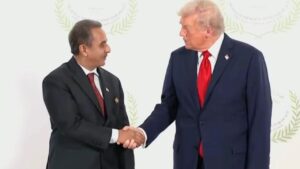 गाजा शांति योजना को भारत का समर्थन…राष्ट्रपति ट्रंप से मिलकर बोले कीर्ति वर्धन सिंह – भारत संपर्क