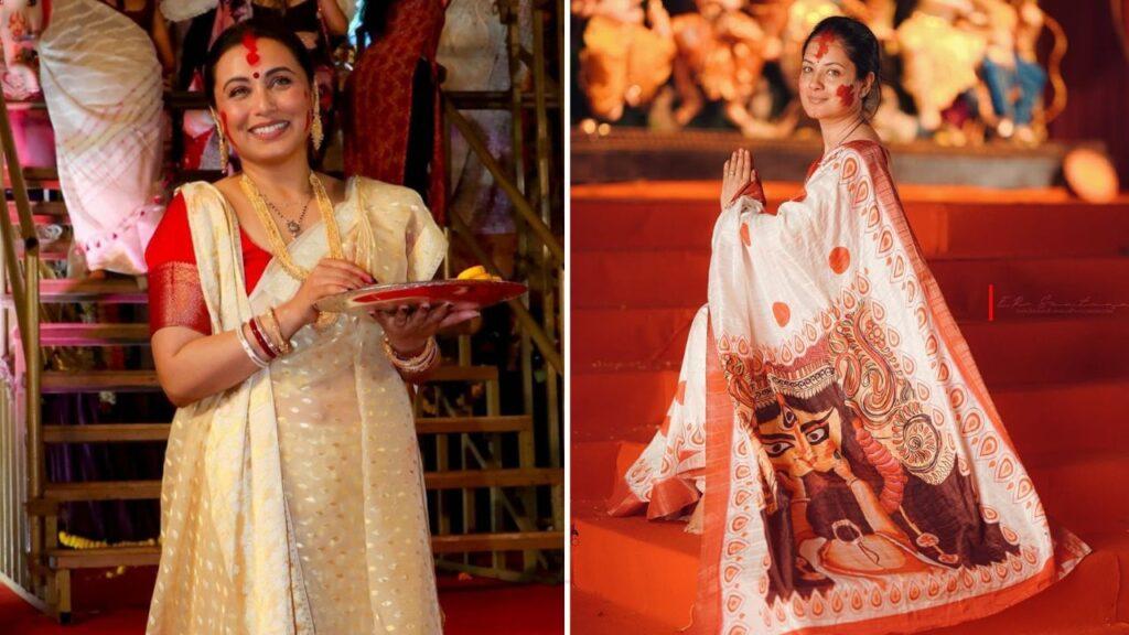 सिंदूर खेला के बाद स्किन और बालों का हो गया है बुरा हाल, इन तरीकों से करें ठीक