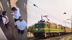 Viral Video: टिकट चेकिंग के दौरान स्टेशन से अचानक गायब हुआ बंदा, भीड़ के बीच शख्स ने…