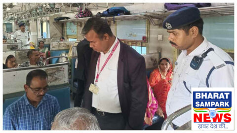 43,710 बेटिकट यात्री धराए…. दक्षिण पूर्व मध्य रेलवे ने वसूला 3.13 करोड़ का भारी जुर्माना
