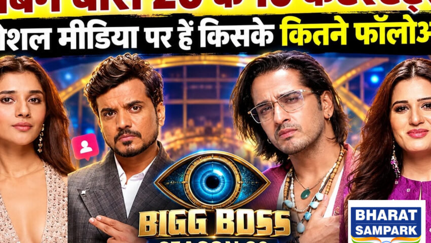 Bigg Boss: ‘बिग बॉस 20’ में आए 16 सदस्य, ये है सबसे कम पॉपुलर, इंस्टा पर सिर्फ 20 हजार फॉलोअर्स