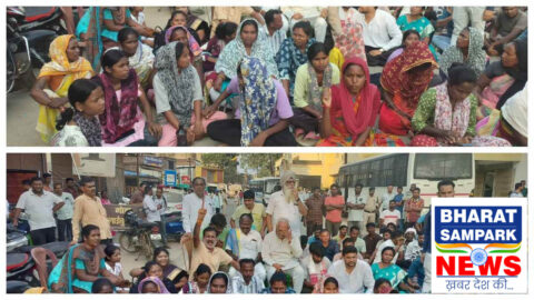 जशपुर में करंट से 2 मजदूरों की मौत पर बवाल, शव लेने से इनकार, 50 लाख मुआवजे पर चक्काजाम