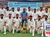 टेस्ट मैच में टी-20 की तरह खेली मप्र टीम, 63.5 ओवर में 390 रन बनाकर हासिल की ट्रॉफी