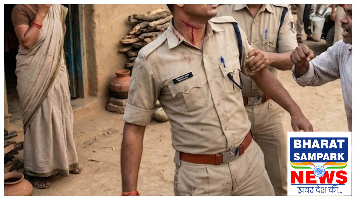 खाकी पर जानलेवा हमला…पत्नी की पिटाई रोक रहे डायल-112 के आरक्षक को पीटा, सीतापुर में आरोपी पर FIR