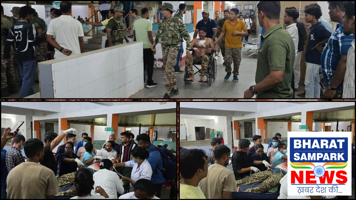 छत्तीसगढ़ में CRPF के 4 जवान झुलसे, 2 गंभीर… विस्फोटक को नष्ट करते समय हुआ ब्लास्ट