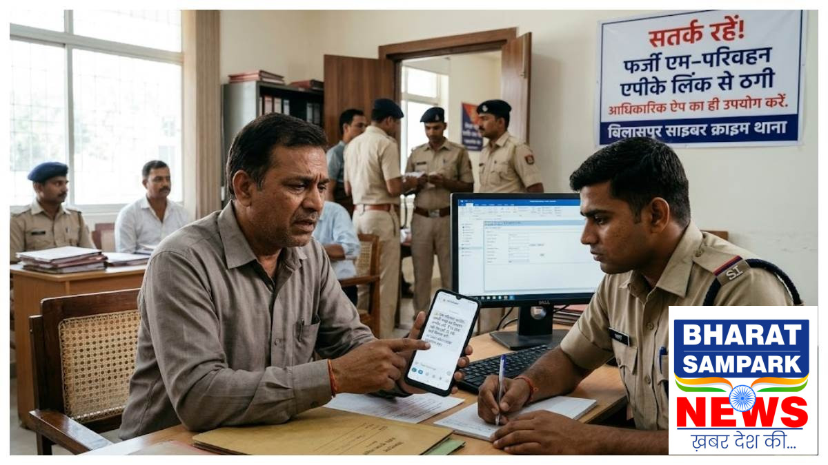 बिलासपुर में साइबर ठगी का नया पैंतरा, चालान देखने के चक्कर में MR के खाते से उड़े 99 हजार